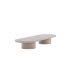 Paris Prix Table Basse Design "Narvik " 190cm Beige