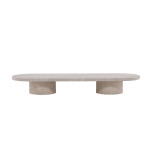 Paris Prix Table Basse Design "Narvik " 190cm Beige