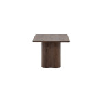 Paris Prix Table Basse Design "Olivia" 120cm Marron