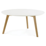 Paris Prix Table Basse Design "Rauma" 90cm Blanc