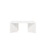 Paris Prix Table Basse Design "Rogaland" 100cm Blanc