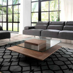 Paris Prix Table Basse Design "Sonia" 100cm Naturel