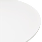 Paris Prix Table Basse Design "Tucson" 90cm Blanc