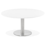 paris prix Table Basse Design "Tucson" 90cm Blanc