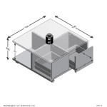 Paris Prix Table Basse Design "Volgan" 70cm Chêne