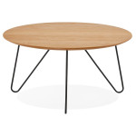 Paris Prix Table Basse Design "Winy" 80cm Naturel