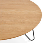 Paris Prix Table Basse Design "Winy" 80cm Naturel