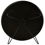 Paris Prix Table Basse Design "Winy" 80cm Noir