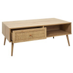 Paris Prix Table Basse En Bois "Bali" 110cm Naturel