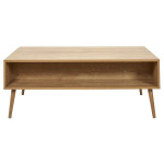 Paris Prix Table Basse En Bois "Bali" 110cm Naturel