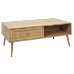paris prix Table Basse en Bois "Bali" 110cm Naturel