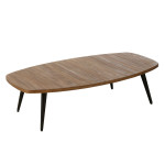 paris prix Table Basse en Bois "Teck" 120cm Naturel