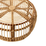 Paris Prix Table Basse En Rotin "Ana" 85cm Naturel