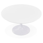 Paris Prix Table Basse "Kintana" 90cm Blanc
