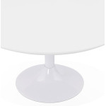 Paris Prix Table Basse "Kintana" 90cm Blanc