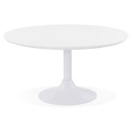 paris prix Table Basse "Kintana" 90cm Blanc