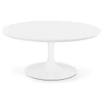 paris prix Table Basse Scandinave "Scusi" 90cm Blanc