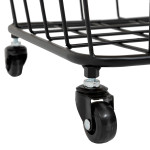Paris Prix Table Coffre Grillage "Jordi" 43cm Noir