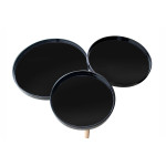 Paris Prix Table D'Appoint Déco "Butler" 86cm Noir