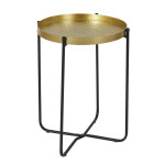 paris prix Table d'Appoint Design "Alia" 35cm Or