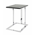 Paris Prix Table D'Appoint Design "Henia" 58cm Noir
