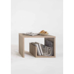 Paris Prix Table D'Appoint Design "Kani" 59cm Chêne