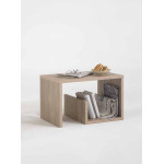 Paris Prix Table D'Appoint Design "Kani" 59cm Chêne
