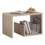 paris prix Table d'Appoint Design "Kani" 59cm Chêne