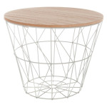 paris prix Table d'Appoint Design "Kumi" 30cm Gris
