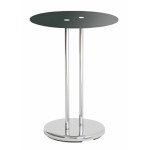 paris prix Table d'Appoint Design "Lilas" 55cm Noir