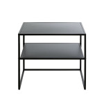 Paris Prix Table D'Appoint Design "Lirola" 50cm Noir