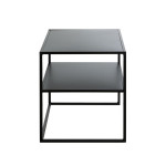 Paris Prix Table D'Appoint Design "Lirola" 50cm Noir