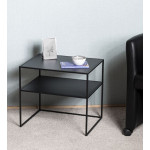 Paris Prix Table D'Appoint Design "Lirola" 50cm Noir