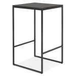 Paris Prix Table D'Appoint Design "Relia" 103cm Noir