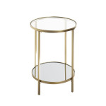 Paris Prix Table D'Appoint Design "Timana" 55cm Or
