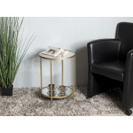 Paris Prix Table D'Appoint Design "Timana" 55cm Or