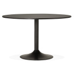 Paris Prix Table D'Appoint Design "Vanta" 90cm Noir