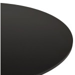 Paris Prix Table D'Appoint Design "Vanta" 90cm Noir