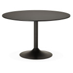 paris prix Table d'Appoint Design "Vanta" 90cm Noir