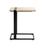 Paris Prix Table D'Appoint "Miranda" 64cm Chêne & Noir