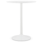 Paris Prix Table De Bar "Alysson" 90cm Blanc