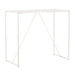 paris prix Table de Bar "Brea" 120cm Beige