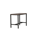 Paris Prix Table De Bar "Camden" 120cm Noyer