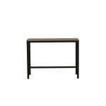 Paris Prix Table De Bar "Camden" 120cm Noyer