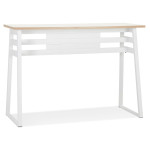 paris prix Table de Bar Design "Javier" 150cm Blanc
