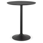 Paris Prix Table De Bar "Matera" 90cm Noir