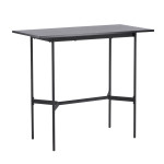 paris prix Table de Bar "Rax" 120cm Noir