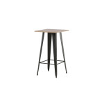 Paris Prix Table De Bar "Tempe" 105cm Noyer