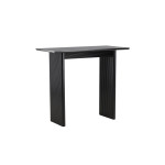 Paris Prix Table De Bar "Vail" 120cm Noir