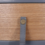 Paris Prix Table De Chevet 1 Tiroir "Nora" 46cm Gris